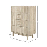 LH Home Oasis 4 Drawer Chest