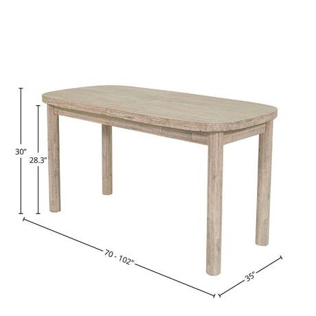 LH Home Oasis Extension Dining Table (70"/102")