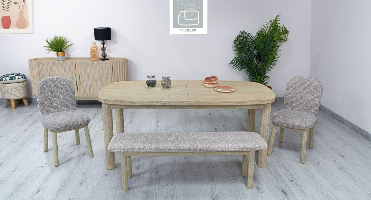 LH Home Oasis Bench - Oatmeal