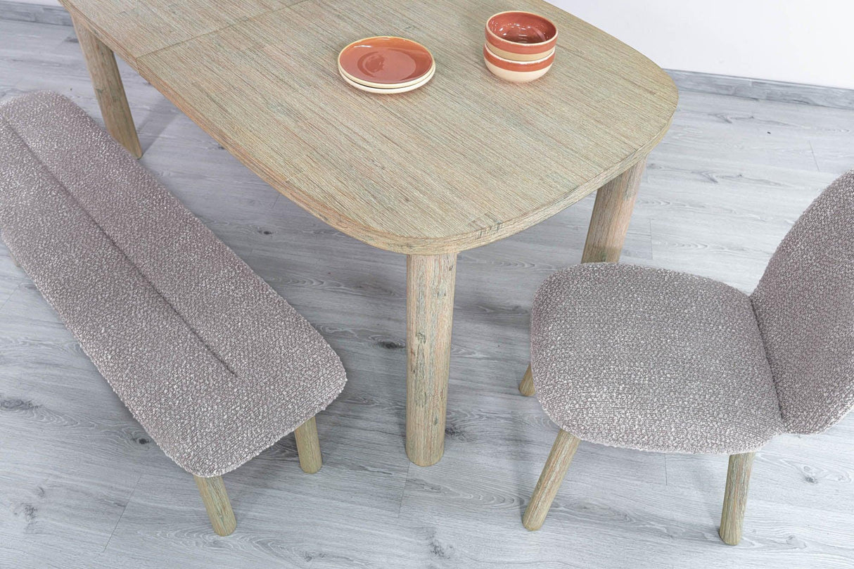 LH Home Oasis Bench - Oatmeal
