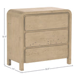 LH Home Opera 3 Drawer Small Chest