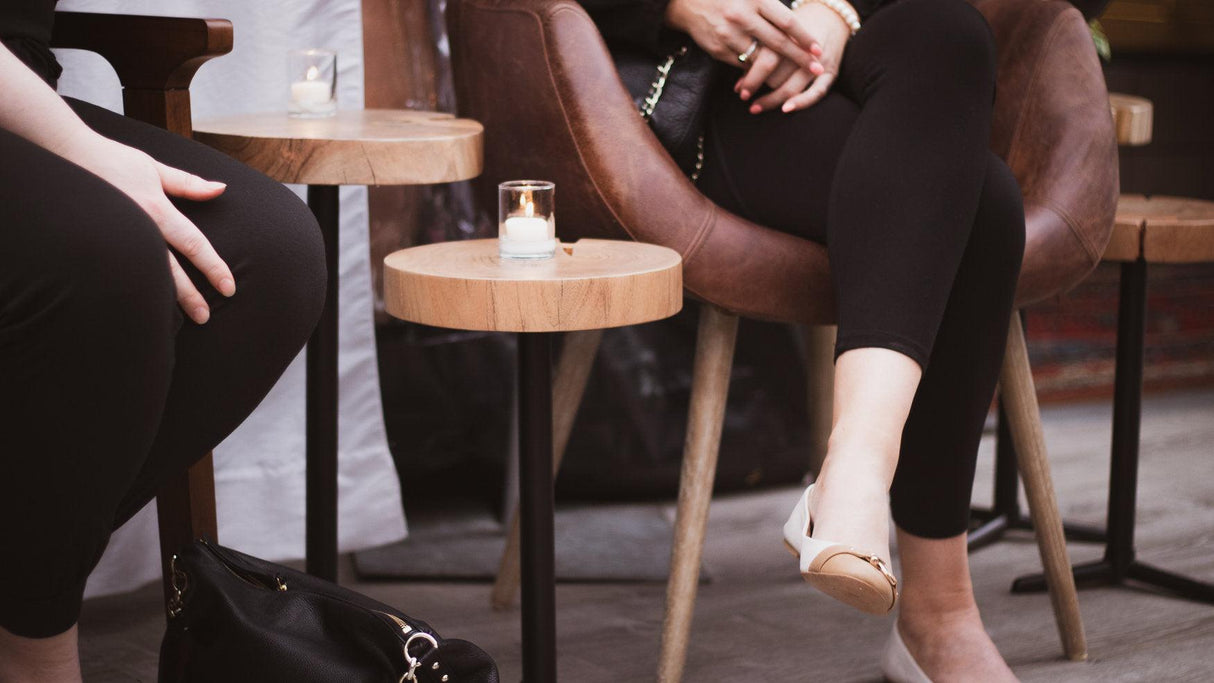 LH Home Organic Martini Tables (Set of 2)