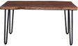 LH Home Organic Dining Table Matte Brown