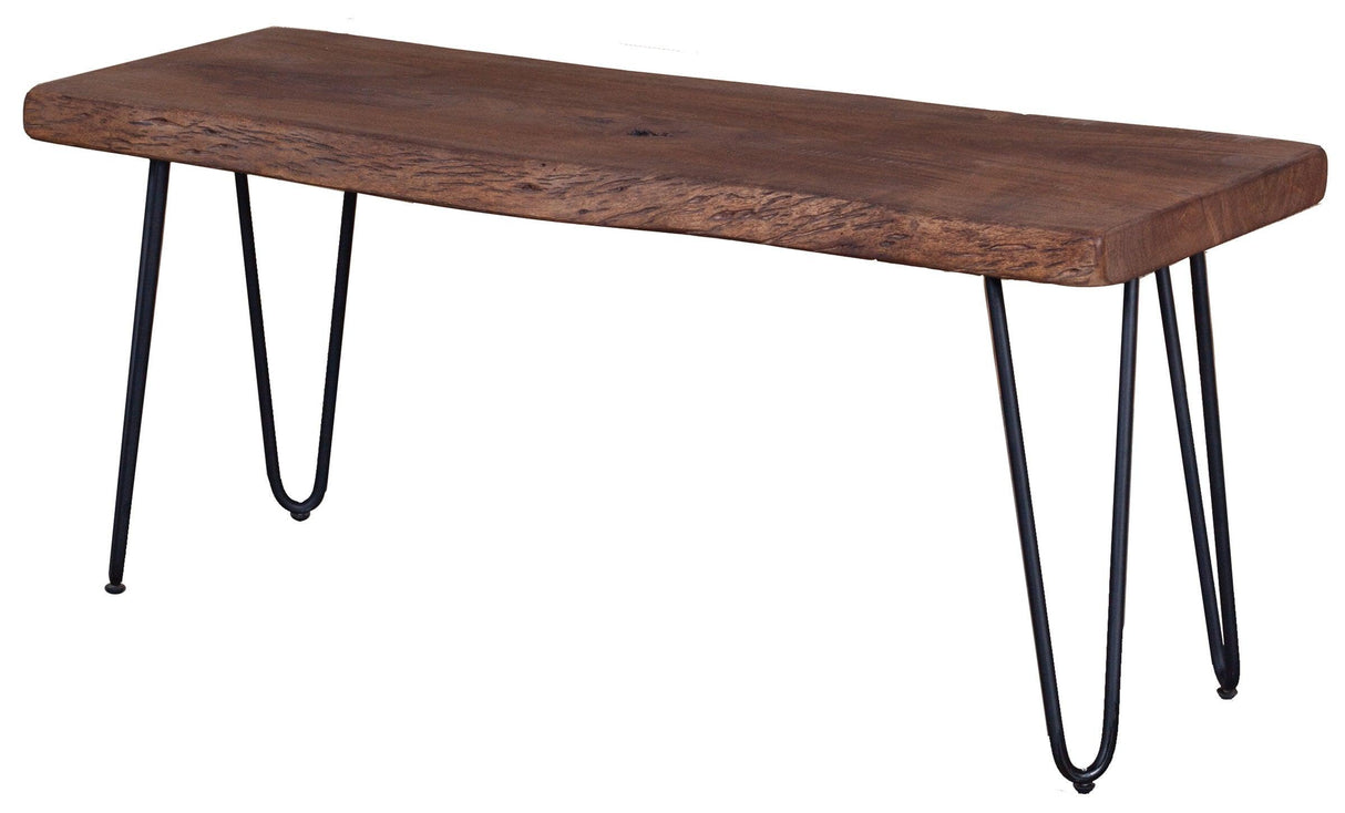 LH Home Organic Bench - Matte Brown