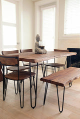LH Home Organic Bench - Matte Brown