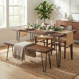 LH Home Organic Bench - Matte Brown