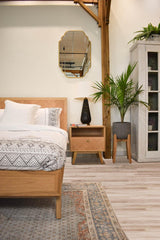 LH Home Patio Large Round Standing Pot - Grey Stone