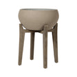 LH Home Patio Large Standing Urn - Brown Stone