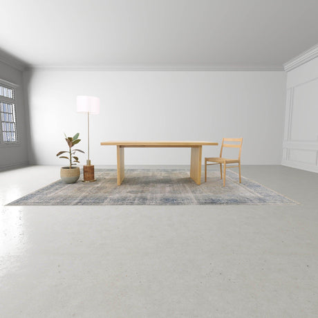 LH Home Nature Mixed Grass and Concrete Pot