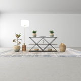 LH Home Nature Milk Jug Grass and Concrete Pot