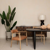 LH Home Patio Tapered Large Standing Pot - Cement Grey