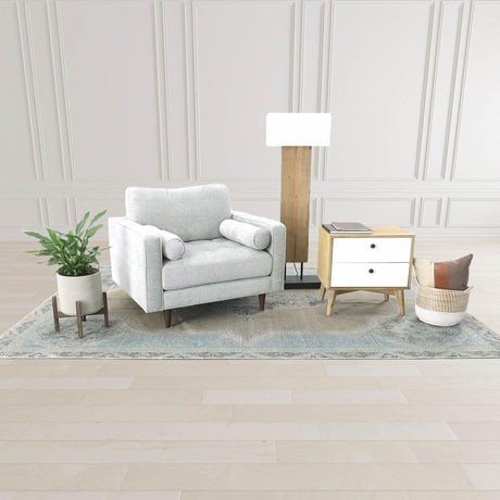 LH Home Patio Round Large Standing Pot - Cement Grey