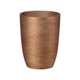 LH Home Mineral Small Tapered Vase - Metallic Bronze
