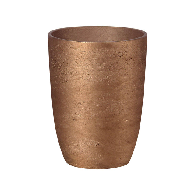 LH Home Mineral Small Tapered Vase - Metallic Bronze