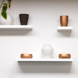 LH Home Mineral Small Tapered Vase - Metallic Bronze