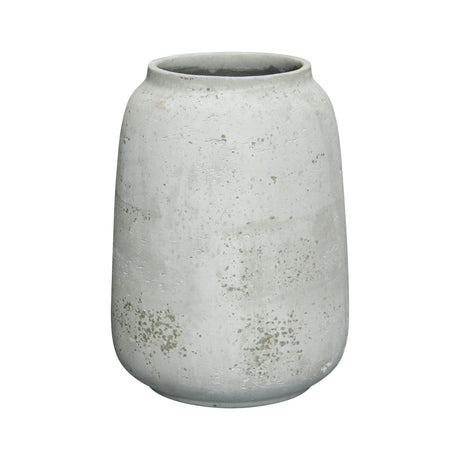 LH Home Taxco Large Vase - Antique White