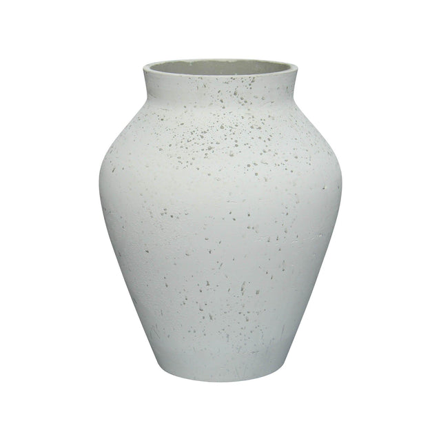 LH Home Amphora Medium Vase - Antique White