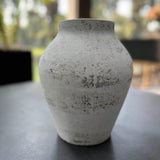 LH Home Amphora Medium Vase - Antique White