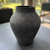 LH Home Amphora Large Vase - Rustic Brown
