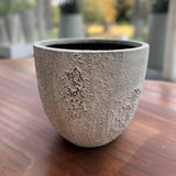 LH Home Uxmal Small Pot - Antique White