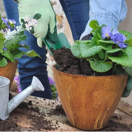 LH Home Rustic Conical Bowl - Corten