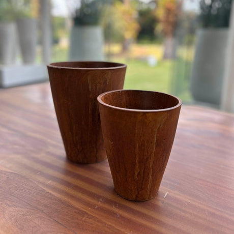 LH Home Rustic Medium Vase - Corten