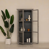 LH Home Bamboo Indoor Basket Pot White Wash