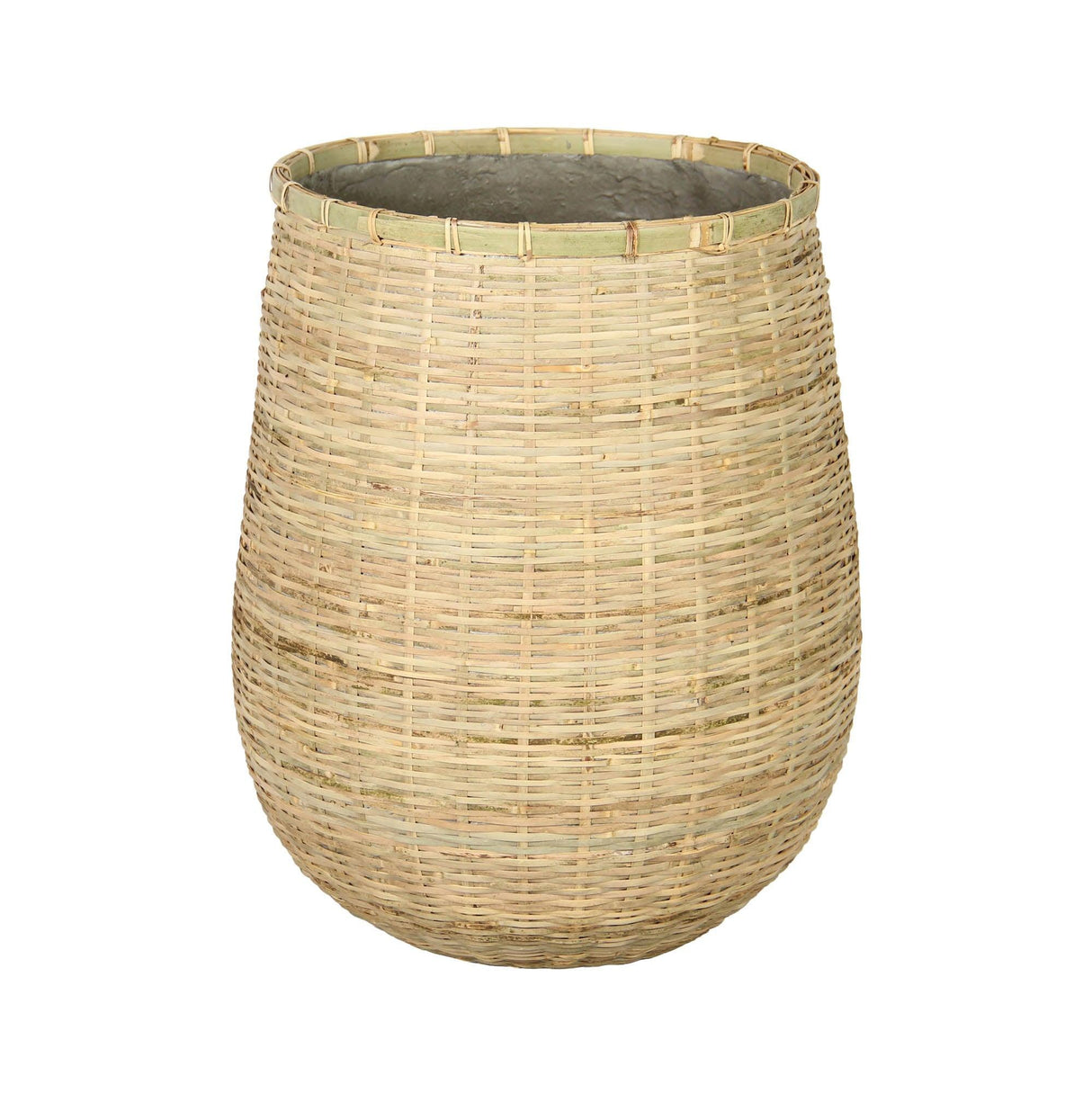 LH Home Bamboo Indoor Basket Pot - Natural