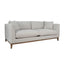 LH Home Harmony Sofa - Woven Tweed Neutral