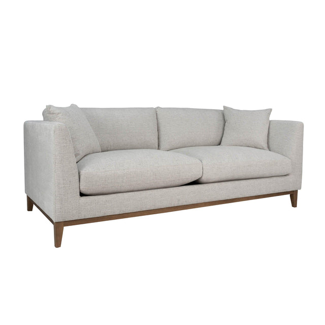 LH Home Harmony Sofa - Woven Tweed Neutral