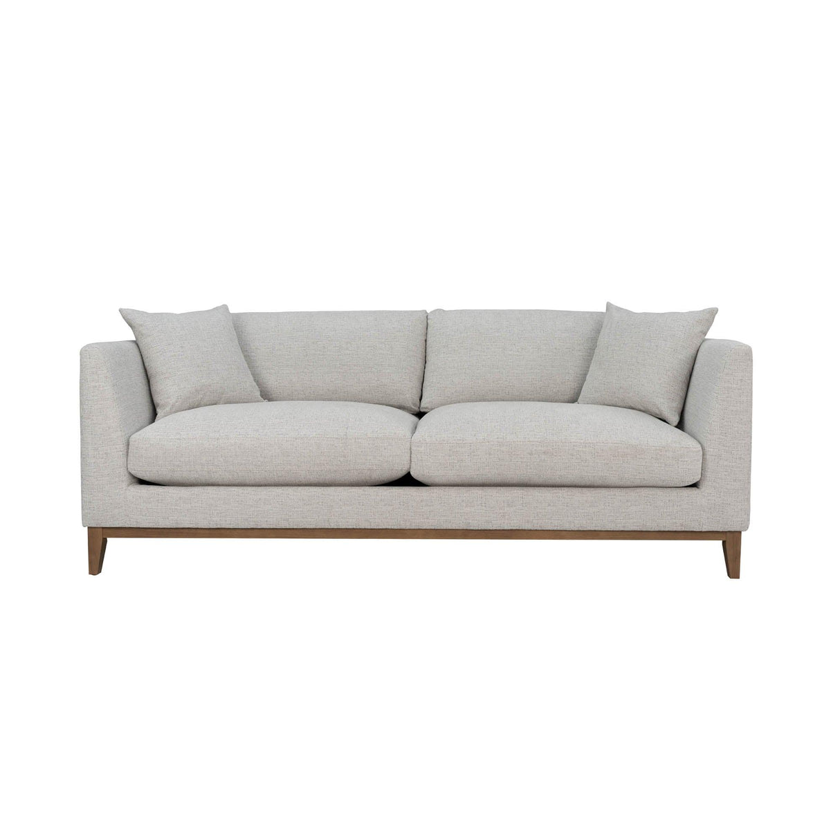 LH Home Harmony Sofa - Woven Tweed Neutral