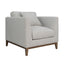 LH Home Harmony Club Chair - Woven Tweed Neutral