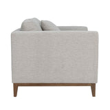 LH Home Harmony Club Chair - Woven Tweed Neutral