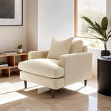 LH Home Martha Club Chair - Beach Alabaster