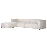 LH Home Premium Left Modular Sectional w/ Ottoman