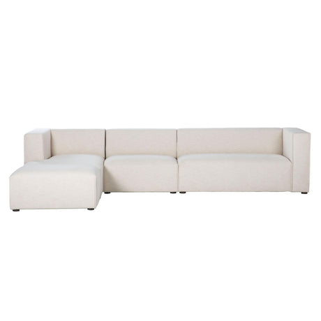 LH Home Premium Left Modular Sectional w/ Ottoman