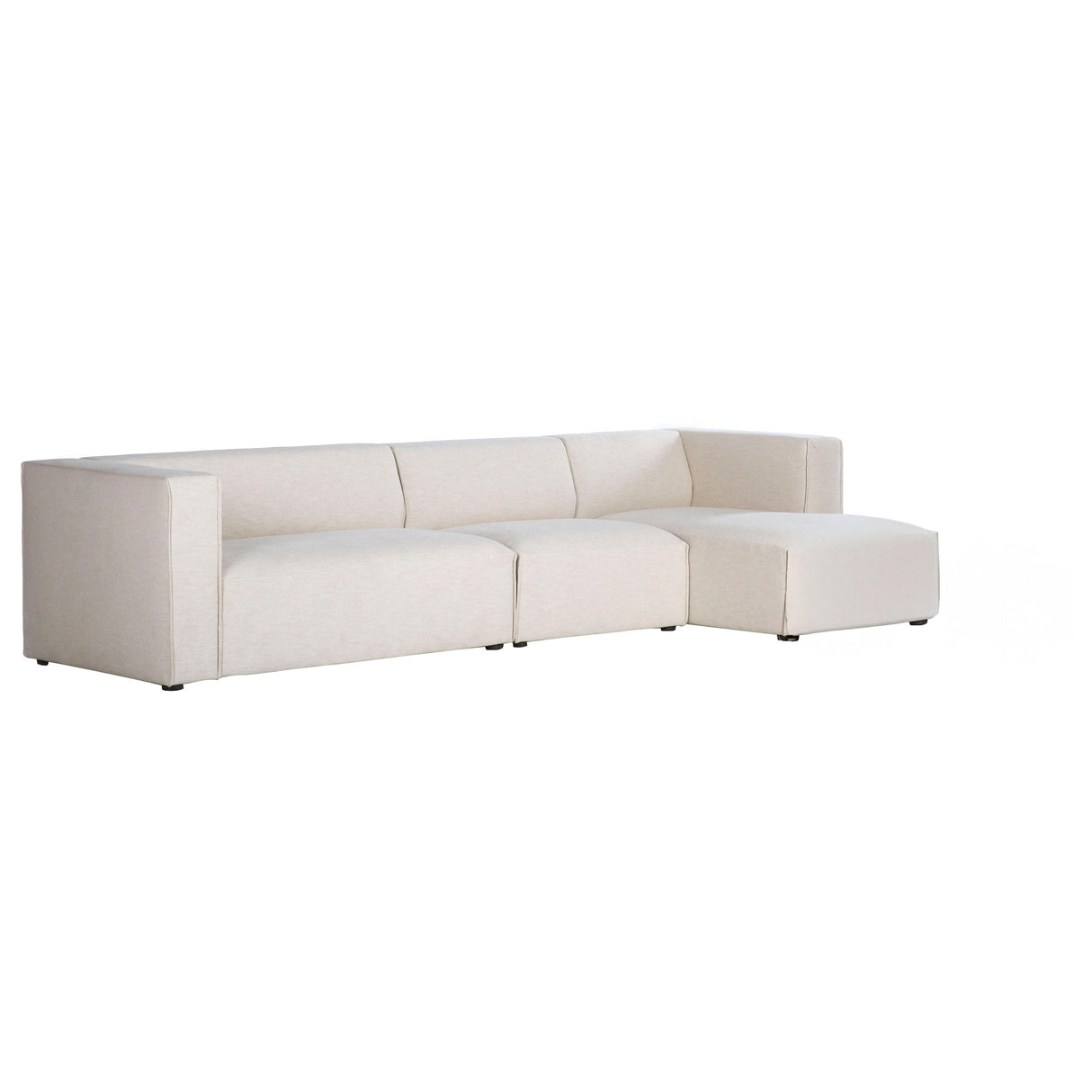 LH Home Premium Left Modular Sectional w/ Ottoman