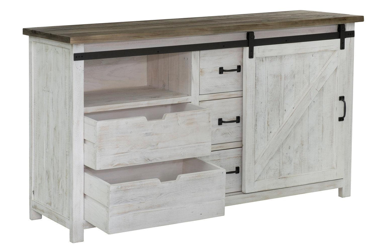 LH Home Provence 3 Drawer Dresser With 1 Door