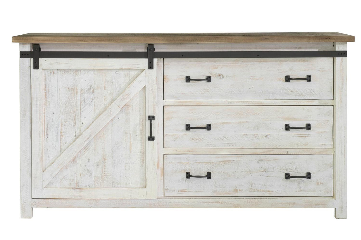 LH Home Provence 3 Drawer Dresser With 1 Door