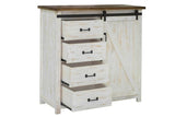 LH Home Provence 4 Drawer Chest With 1 Door