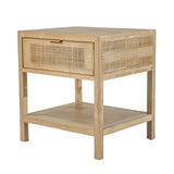 LH Home Rattan Side Table - Natural