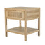 LH Home Rattan Side Table - Natural