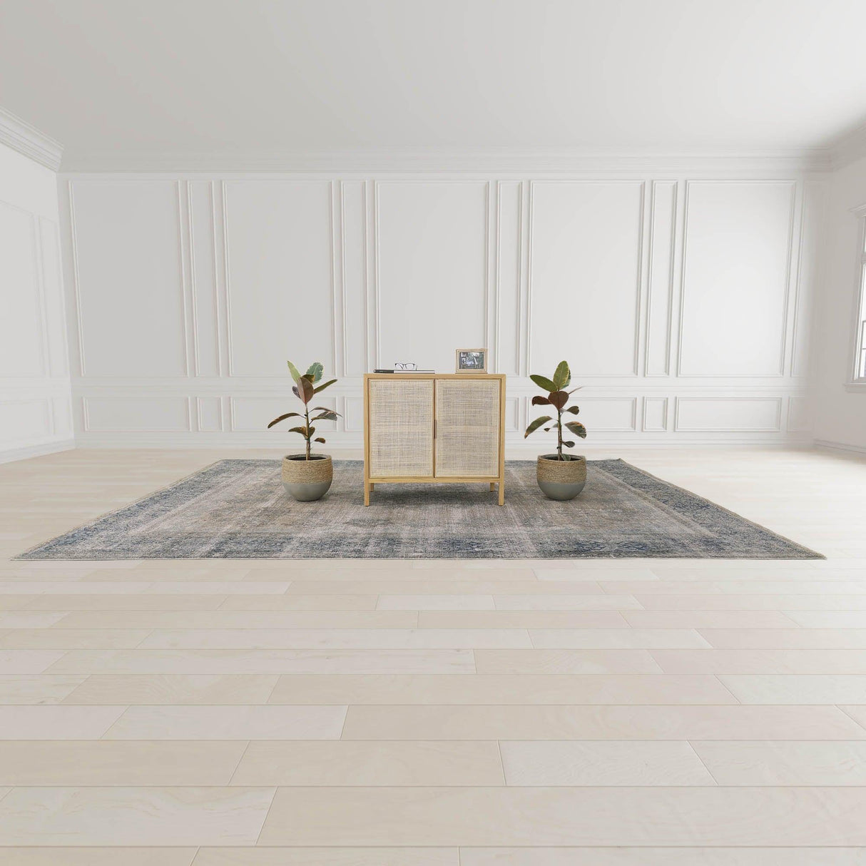 LH Home Rattan Small Sideboard - Natural