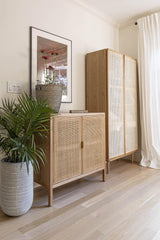 LH Home Rattan Small Sideboard - Natural