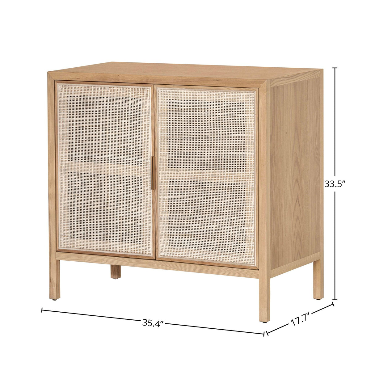 LH Home Rattan Small Sideboard - Natural