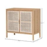 LH Home Rattan Small Sideboard - Natural