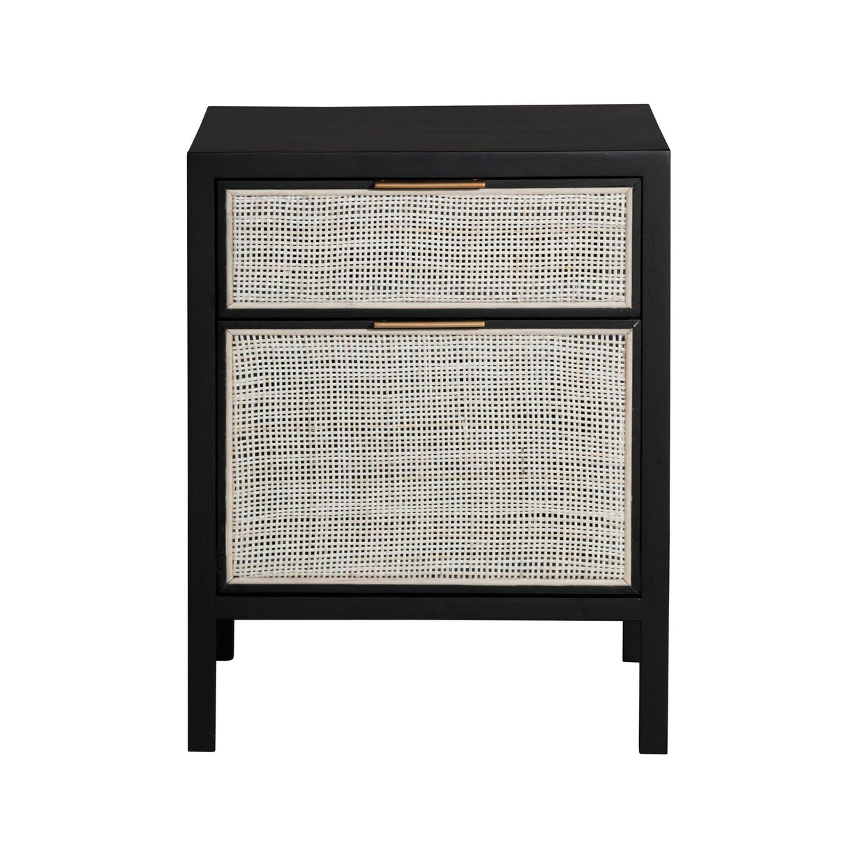 LH Home Rattan Filing Cabinet - Ebony