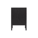 LH Home Rattan Filing Cabinet - Ebony