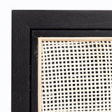 LH Home Rattan Filing Cabinet - Ebony