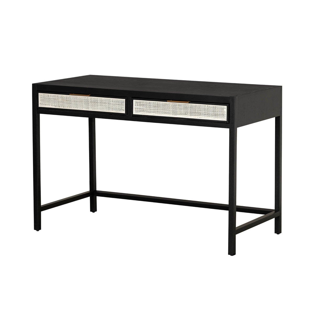 LH Home Rattan Desk - Ebony